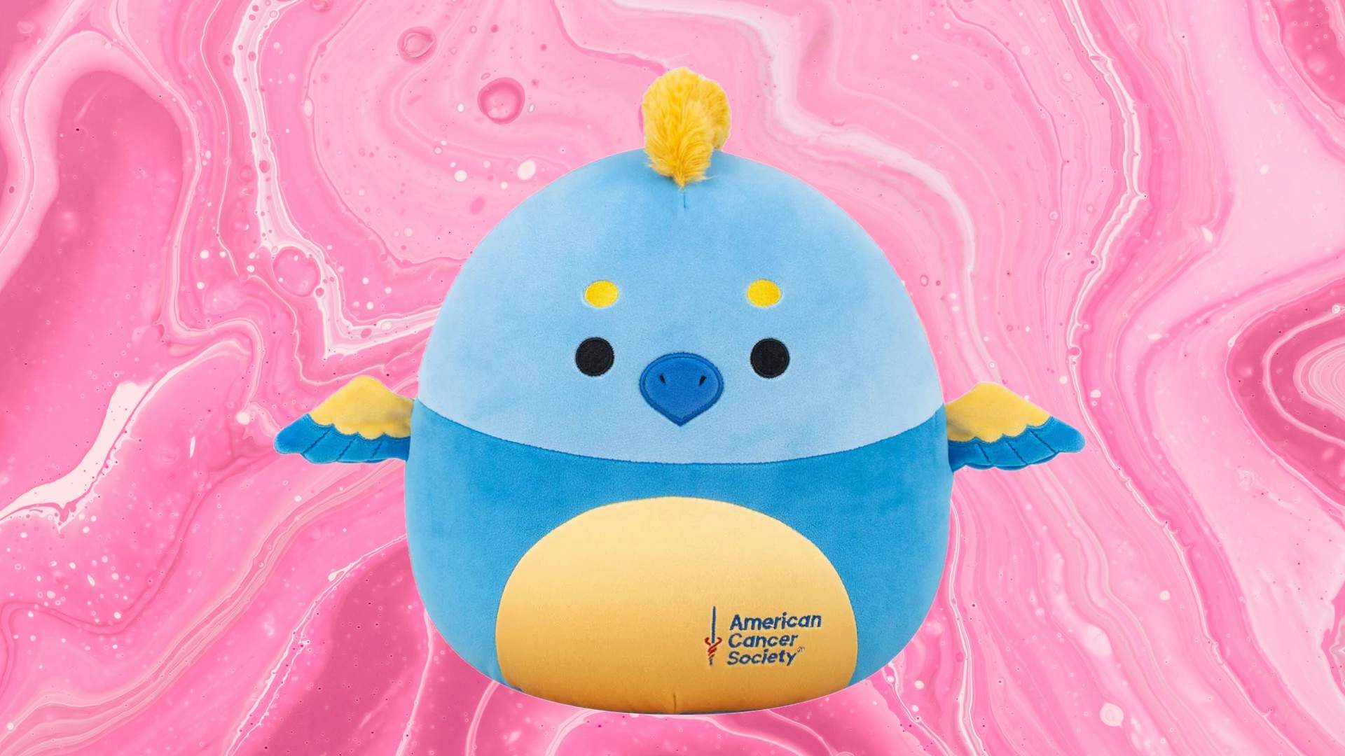Squishmallows Stephamos Plush Proceeds Benefit American Cancer Society