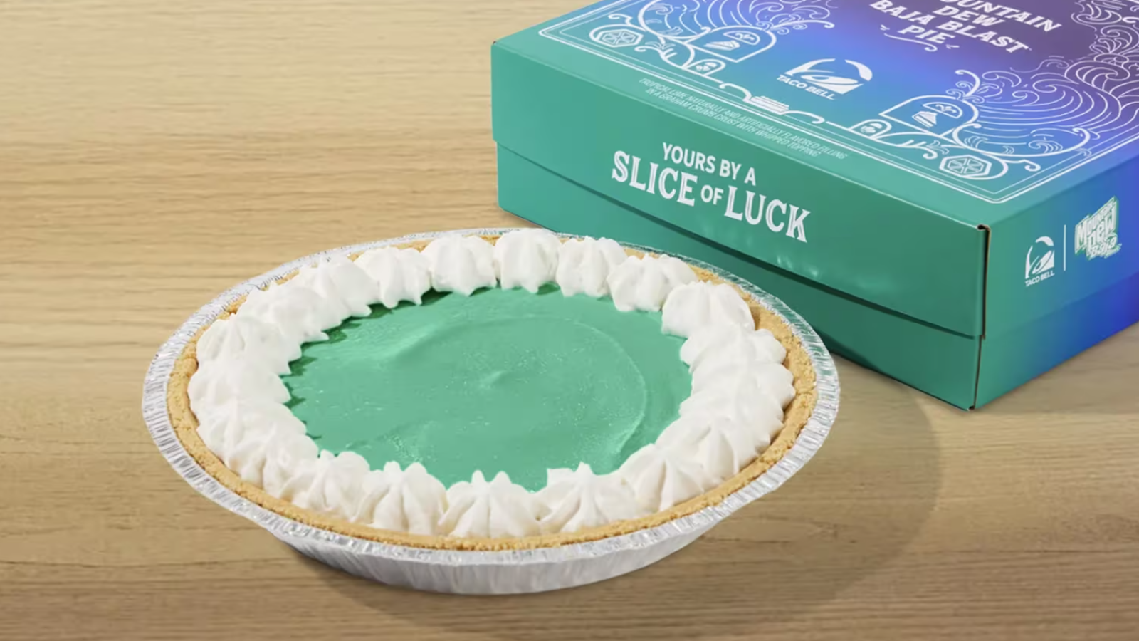 Taco Bell Baja Blast Pie Reseller