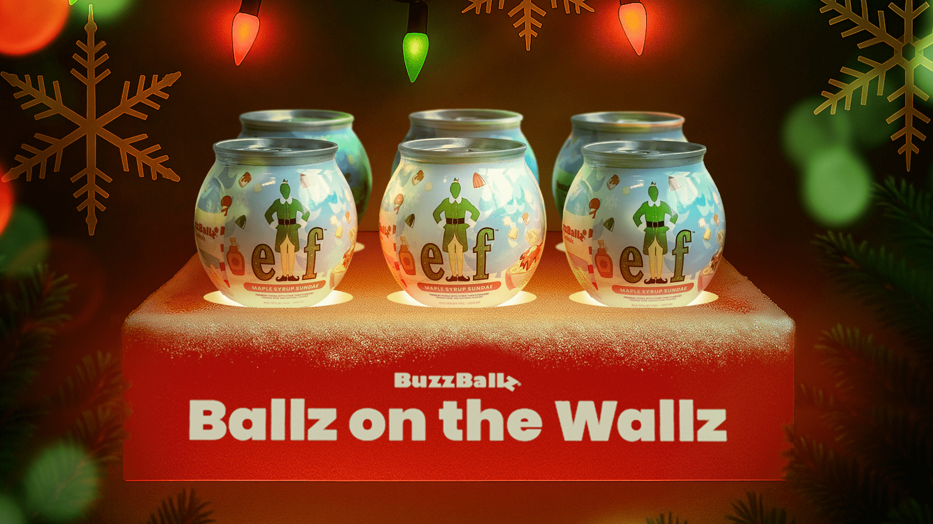 BuzzBallz Ballz Wallz Elf Shelf Reseller