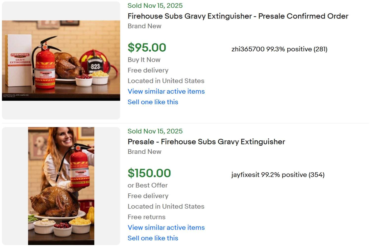 Firehouse Subs Gravy Extinguisher for Sale