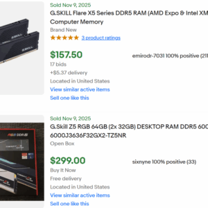 The AI Boom is Driving Up RAM Prices - Resell Calendar