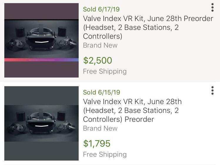 Steam Frame Valve Index for Sale