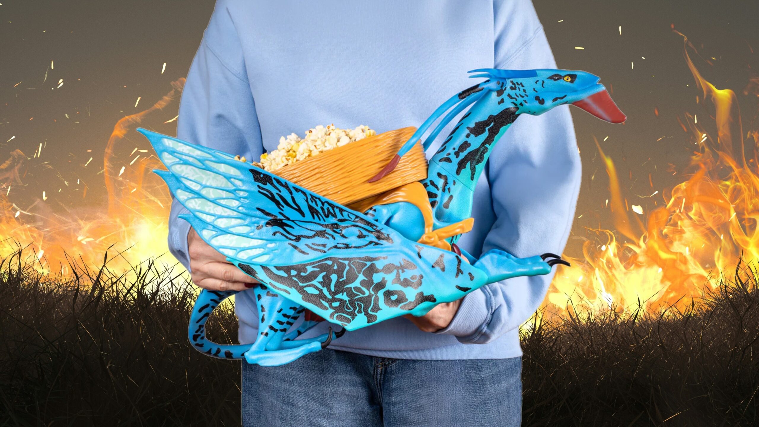 Avatar Fire Ash Banshee Popcorn Bucket