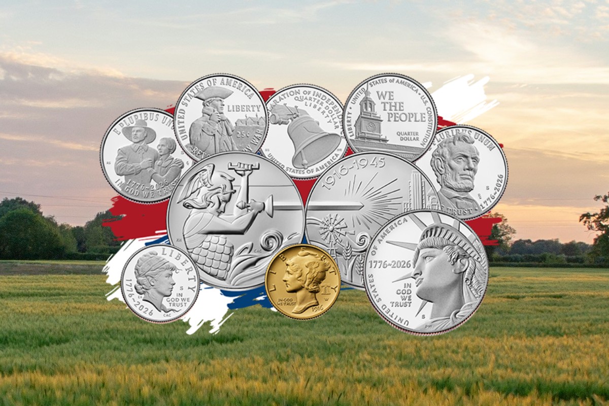 US Mint 2026 Semiquincentennial Coin Designs