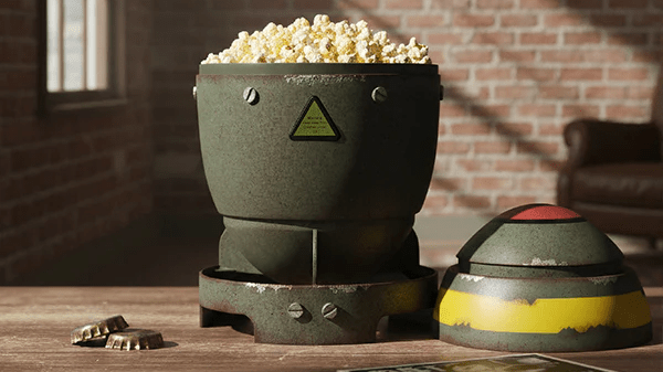 Mini Nuke Popcorn Bucket Bethesda Gear