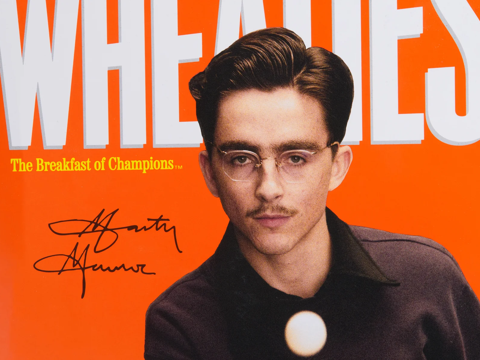 Marty Supreme Wheaties Box A24 Reseller