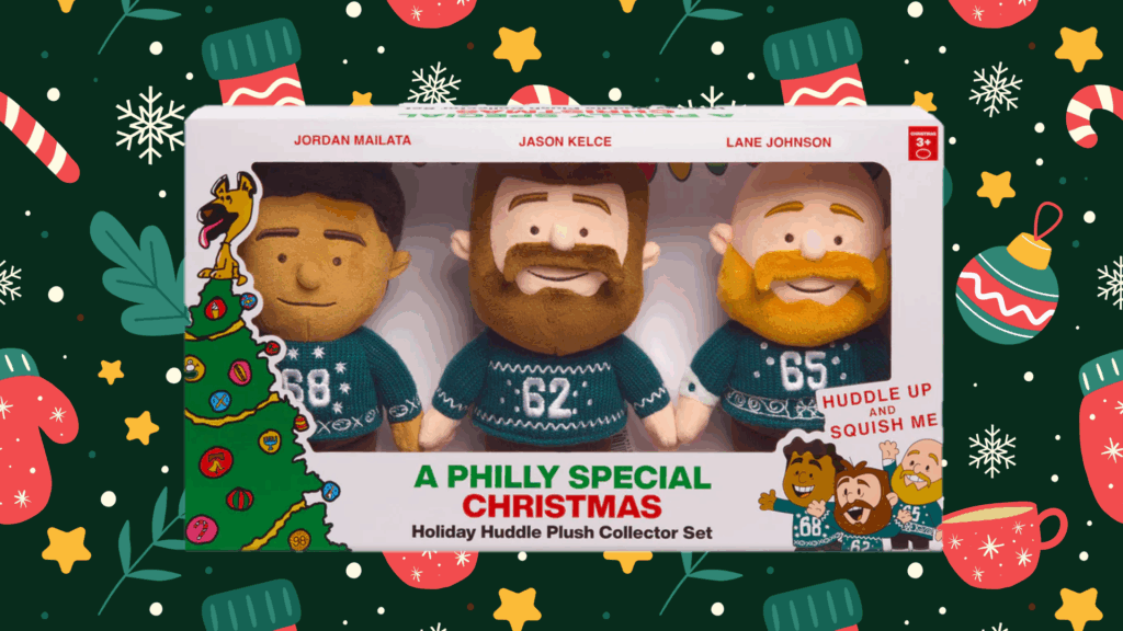Philly Special Christmas Plush Kelce Reseller