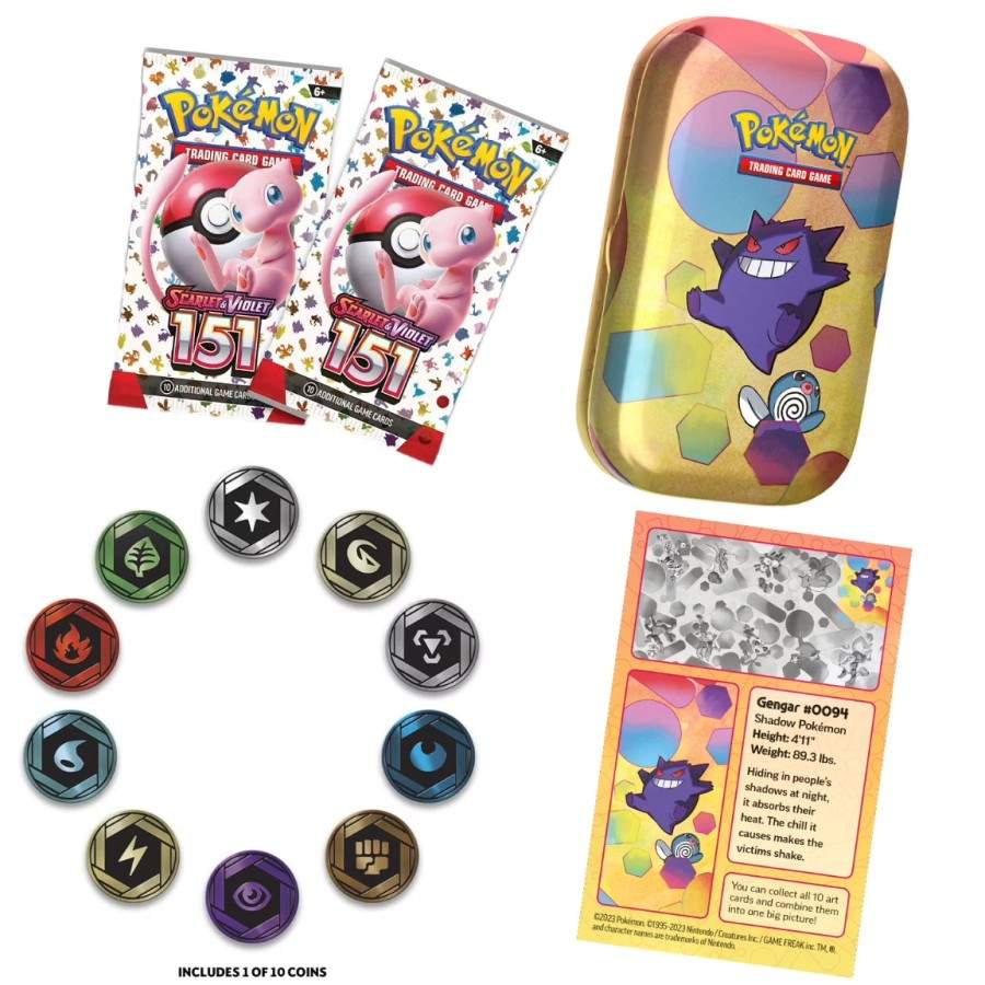 Pokemon Mini Tin 151 10 Pack