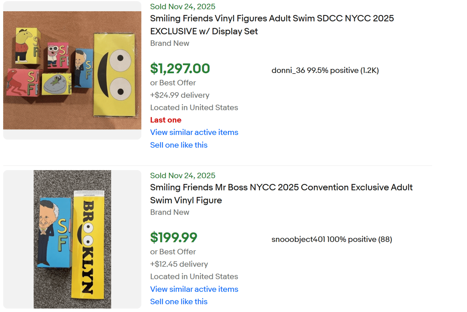 Smiling Friends Vinyl Figurine for Sale