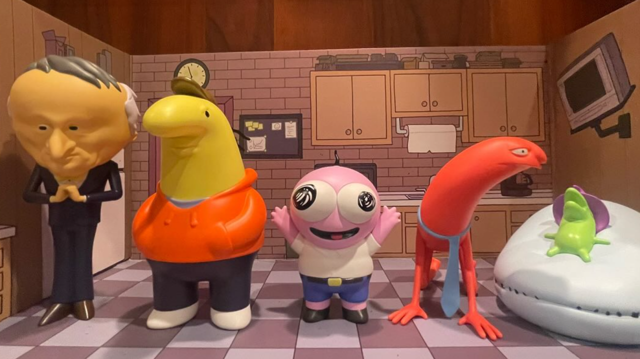 Smiling Friends Vinyl Figurine Giveaway Reseller