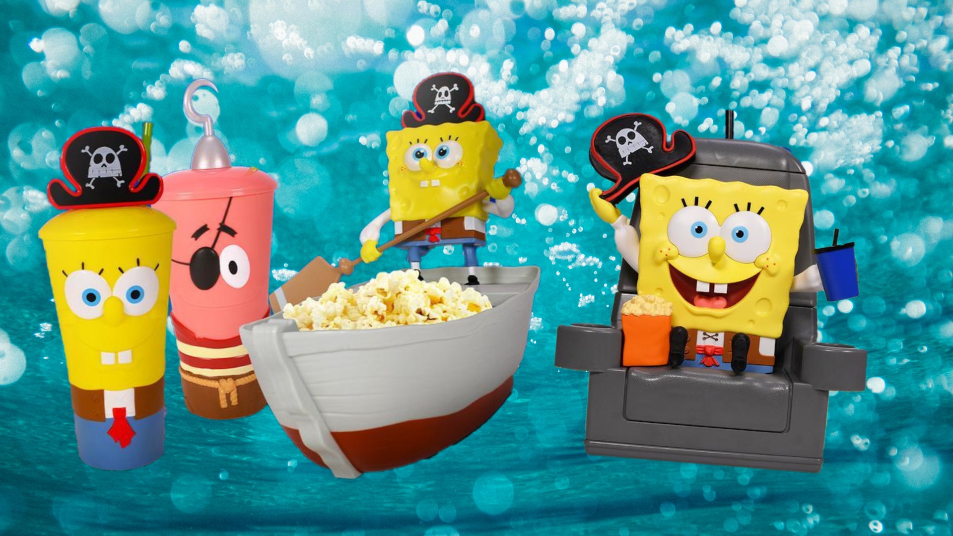 SpongeBob Popcorn Bucket AMC Regal Cinemark