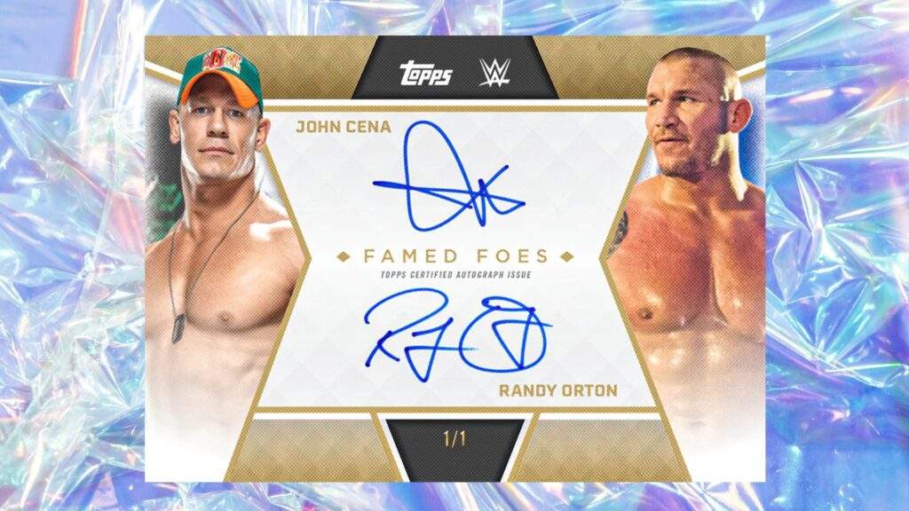 Topps John Cena Commemorative Cards Reseller