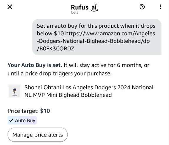 Amazon Auto-Buy How to Use Rufus