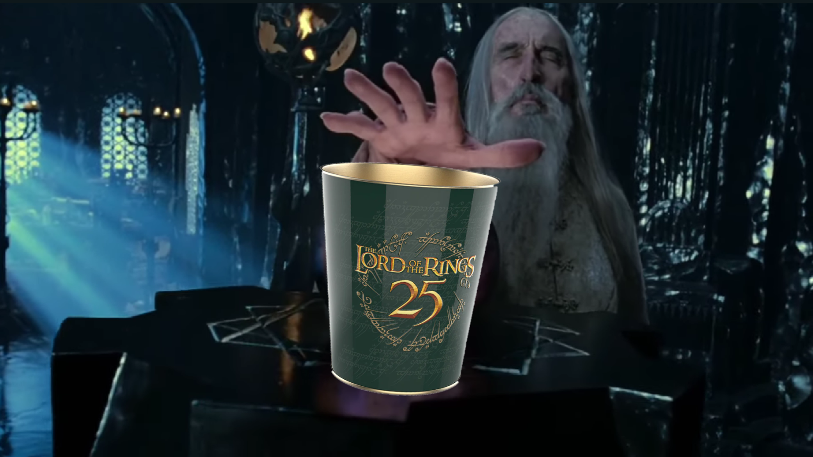 LotR Trilogy Rerelease Popcorn Bucket Reseller