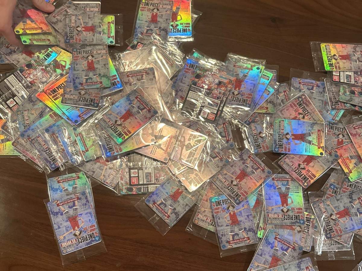 Luffy Basketball Card One Piece Reseller