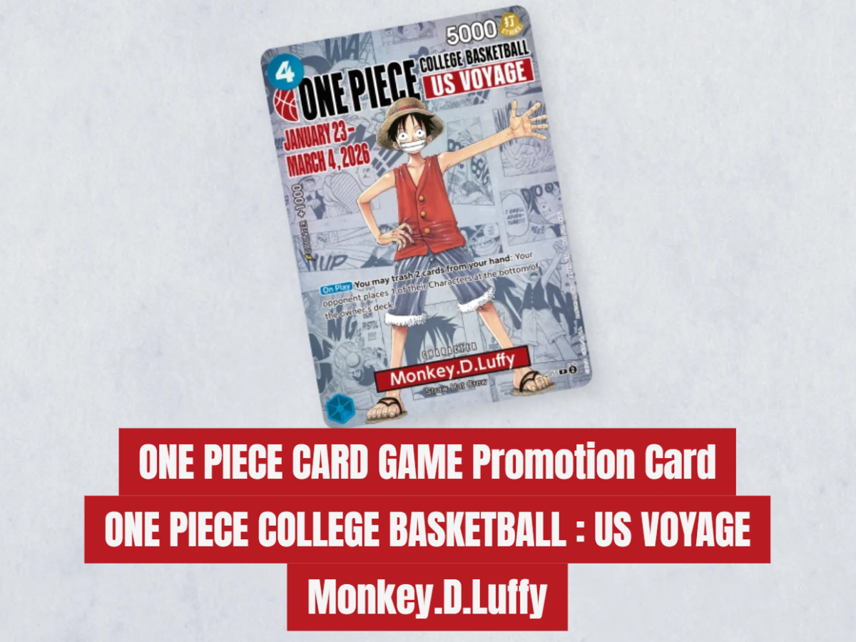 One Piece NCAA Basketball Luffy Card