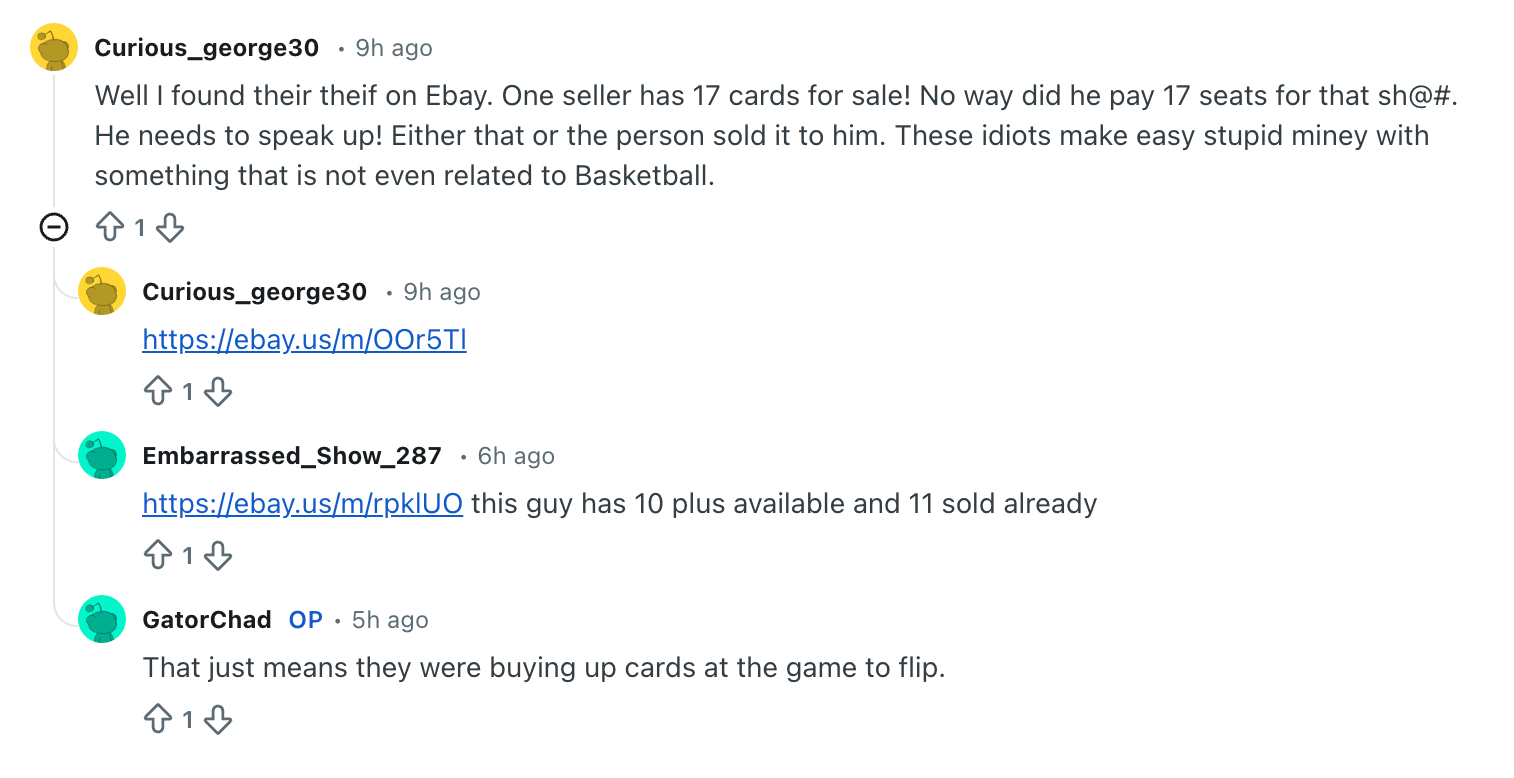 One Piece Stolen Basketball Cards Reseller