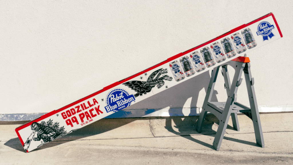 Pabst Godzilla 99 Pack PBR Reseller