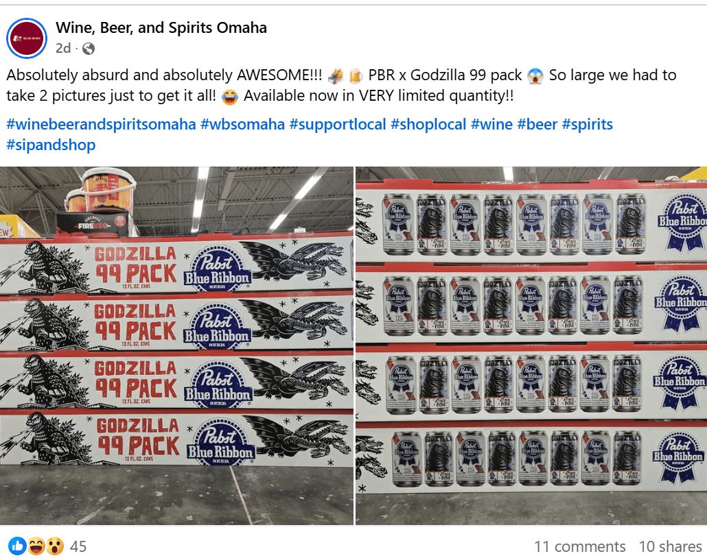 PBR Godzilla 99 Pack Where to Buy