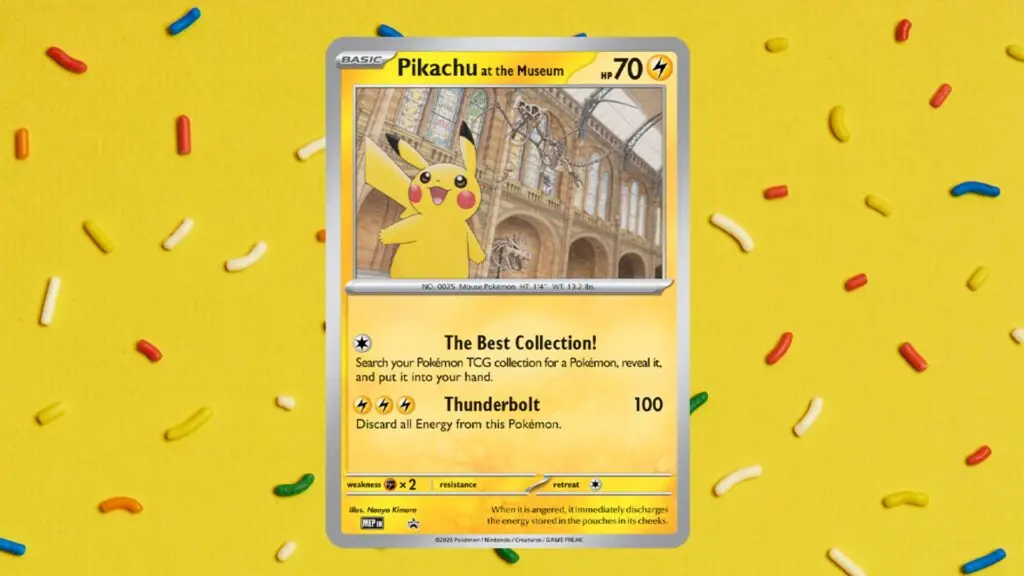 How to Get a Pikachu at the Museum Pokemon Card - Resell Calendar