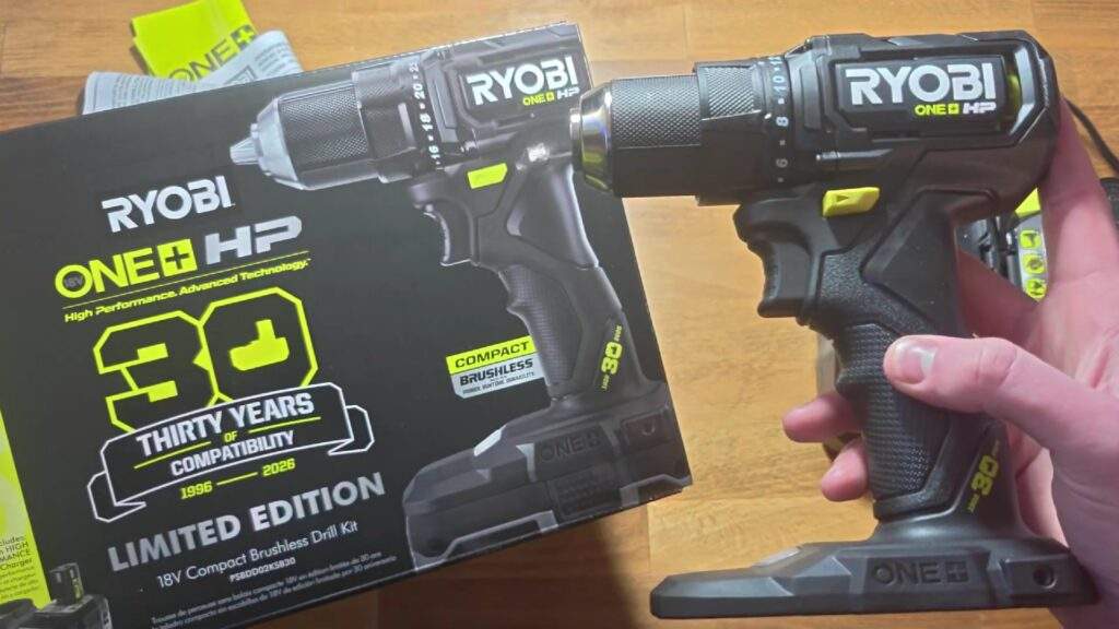 Ryobi Anniversary Power Drill Blackout Reseller