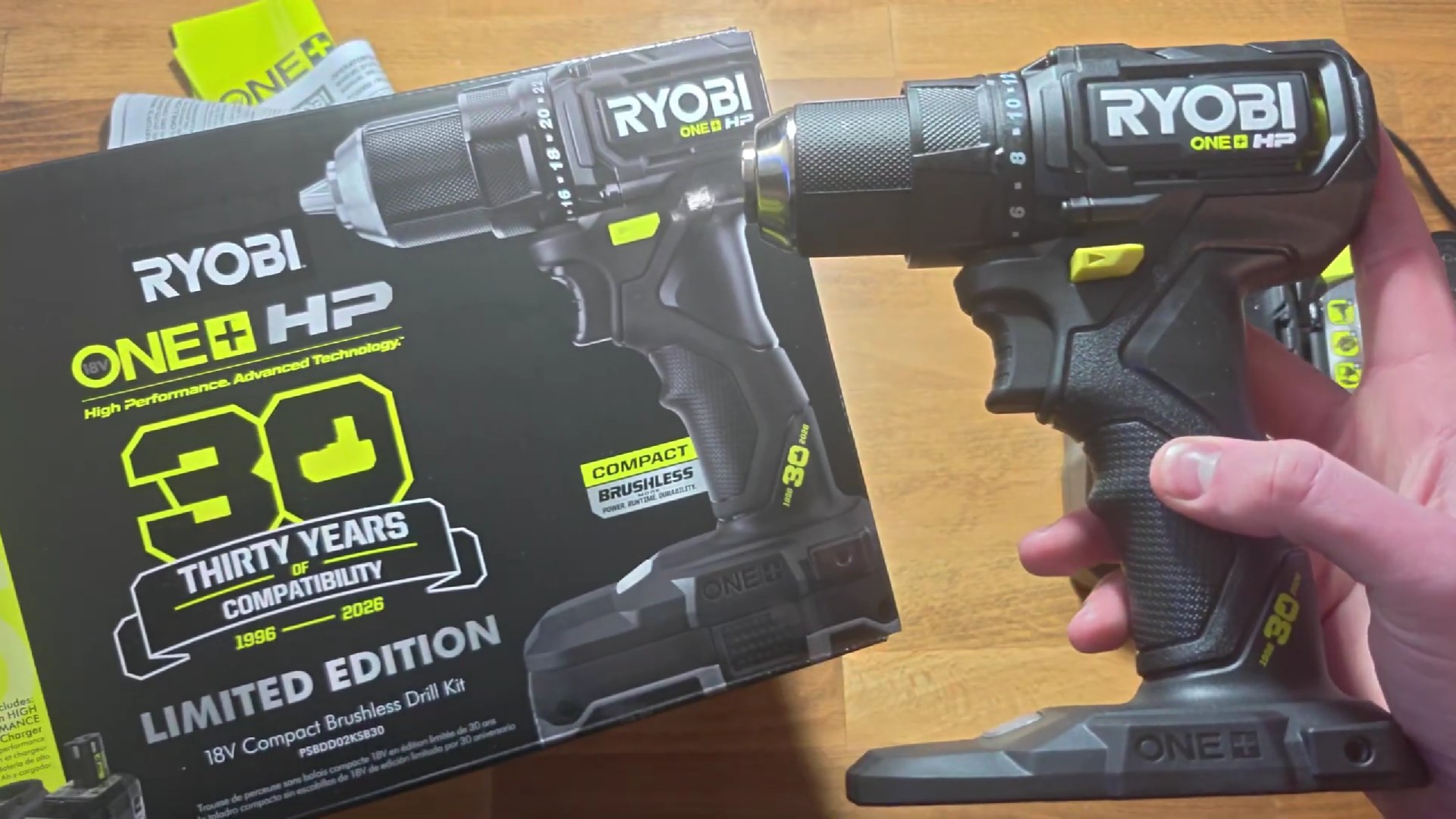 Ryobi Anniversary Power Drill Blackout Reseller