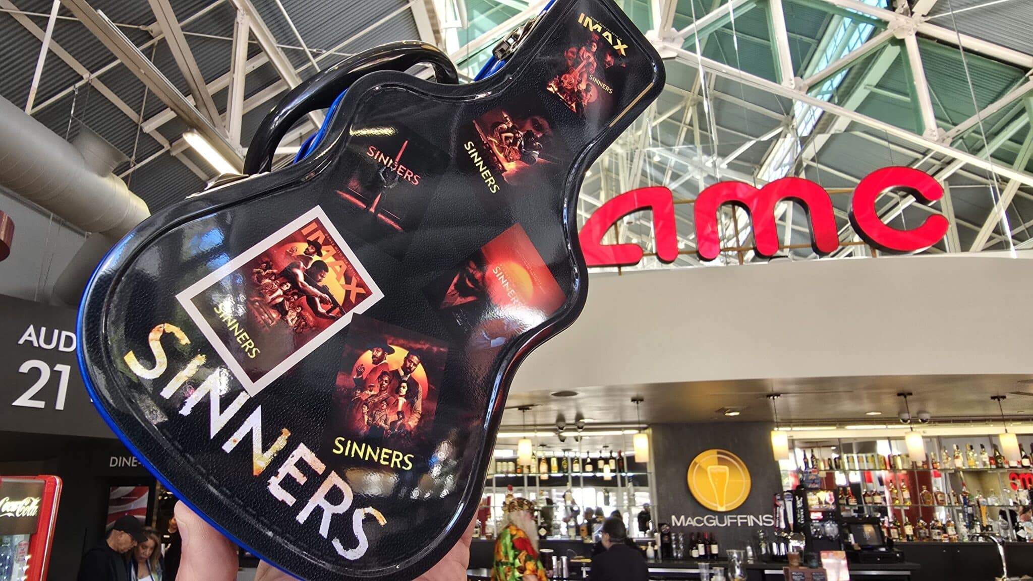 AMC Sinners Popcorn Bucket Guitar Case
