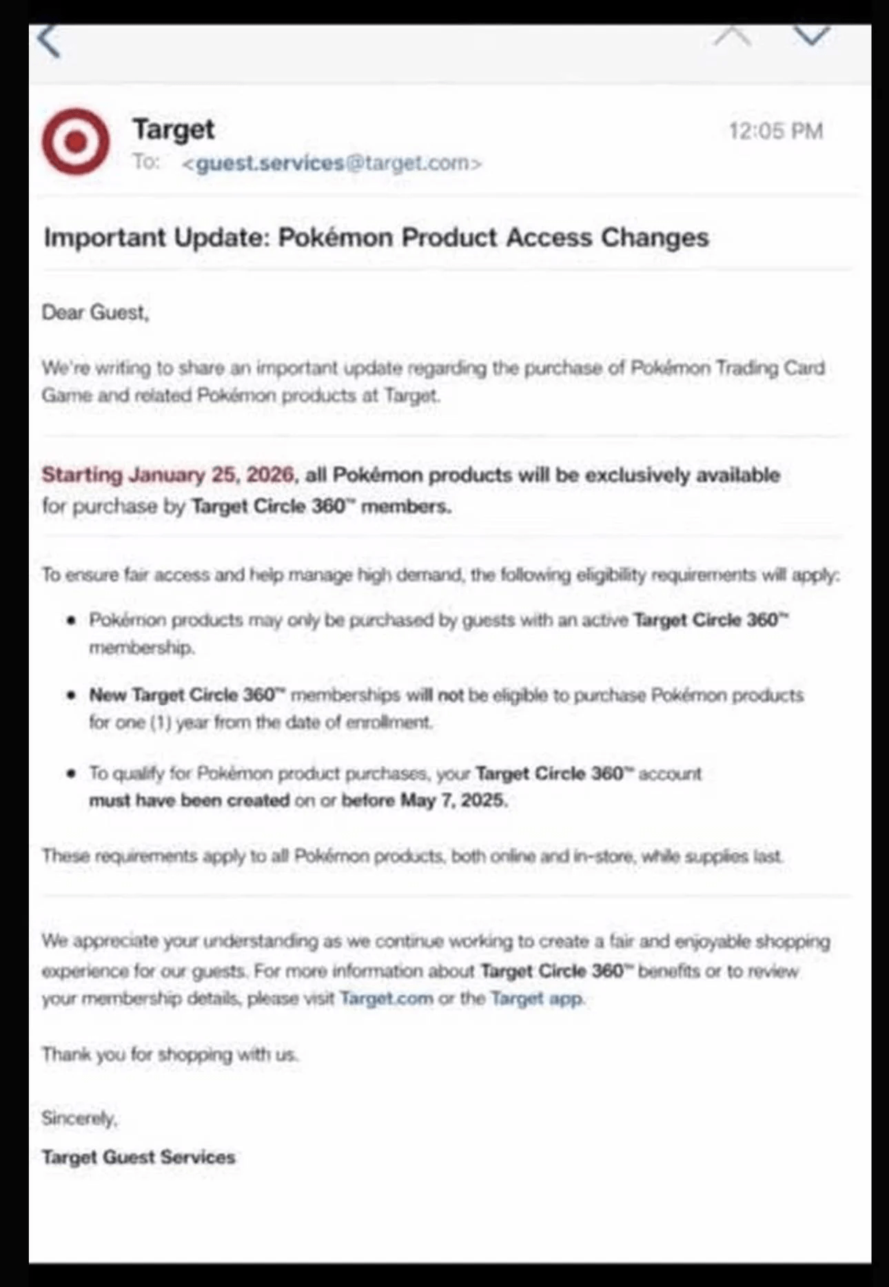 Pokemon Circle 360 May 7 2025 Target