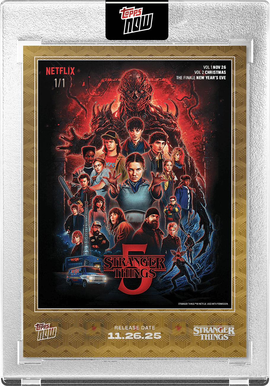 Stranger Things Topps Now Individual Card