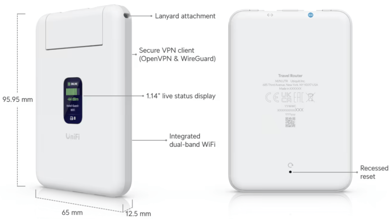 Ubiquiti UTR Restock Travel Router