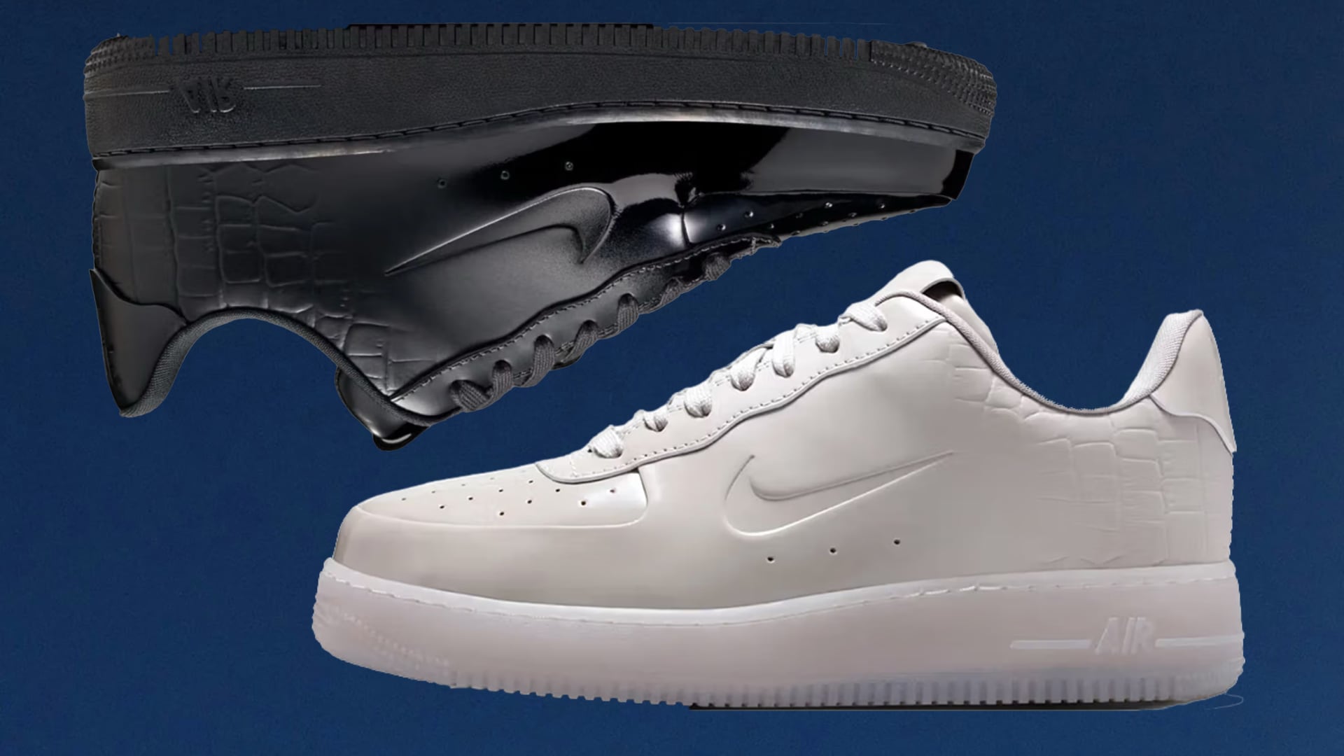 Nike AF1 Crocodile Leather Italian Made