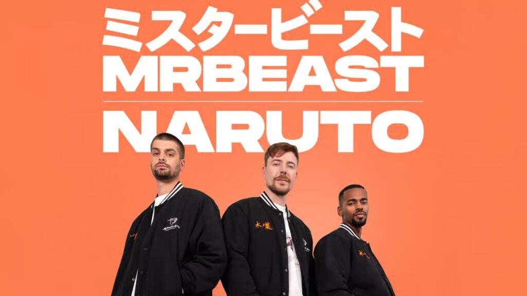 MrBeast Naruto Collaboration Limited Edition Clothing