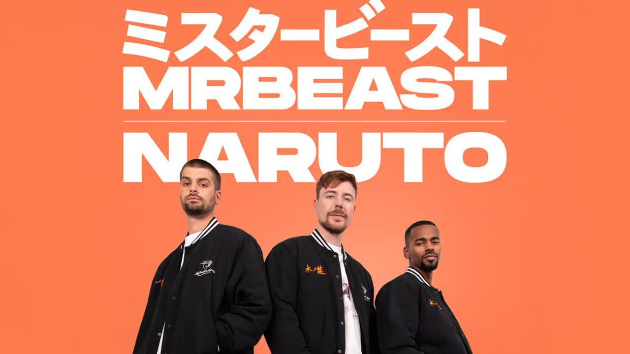 MrBeast Naruto Collaboration Limited Edition Clothing