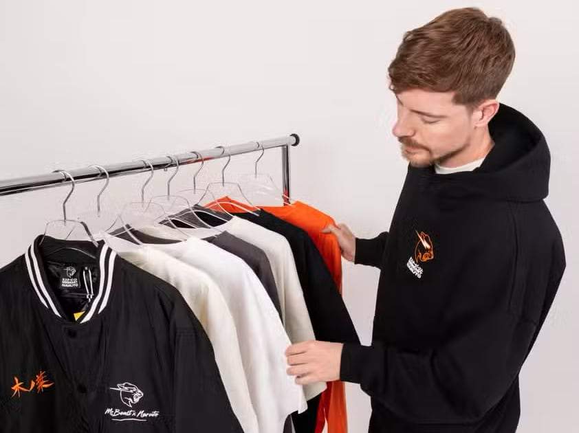 Jimmy Donaldson MrBeast Naruto Anime Clothing