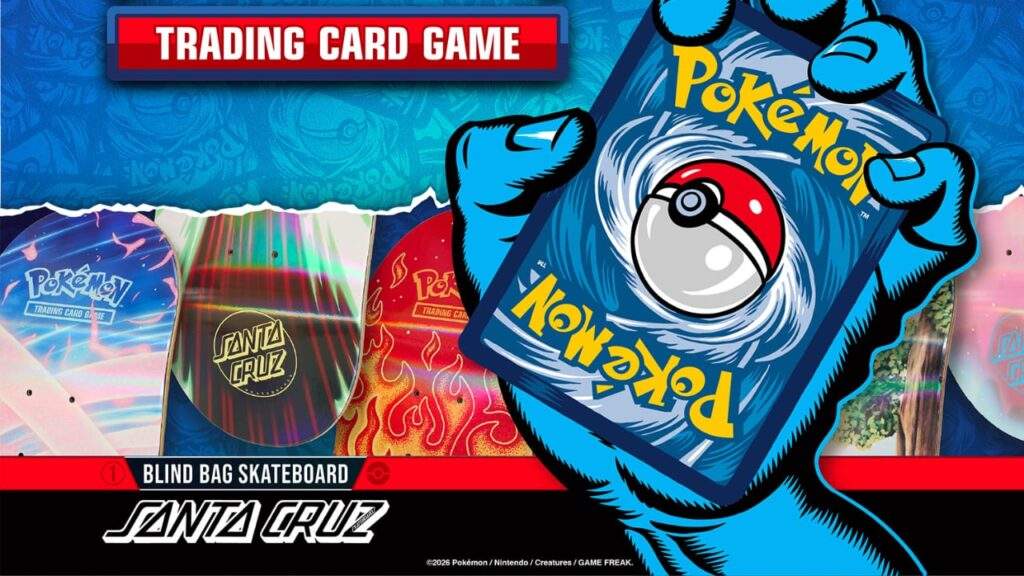 Santa Cruz Skateboard Pokemon Blind 2026