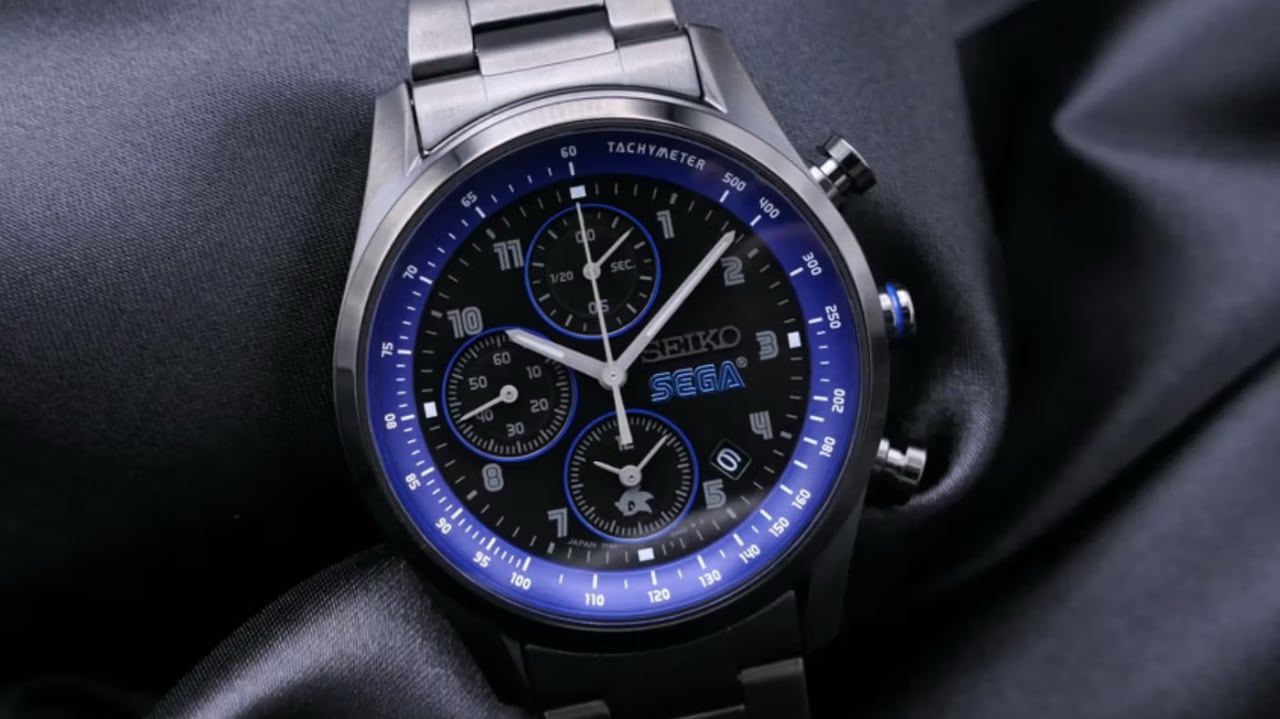 Seiko Sega Anniversary Watch Sonic Hedgehod