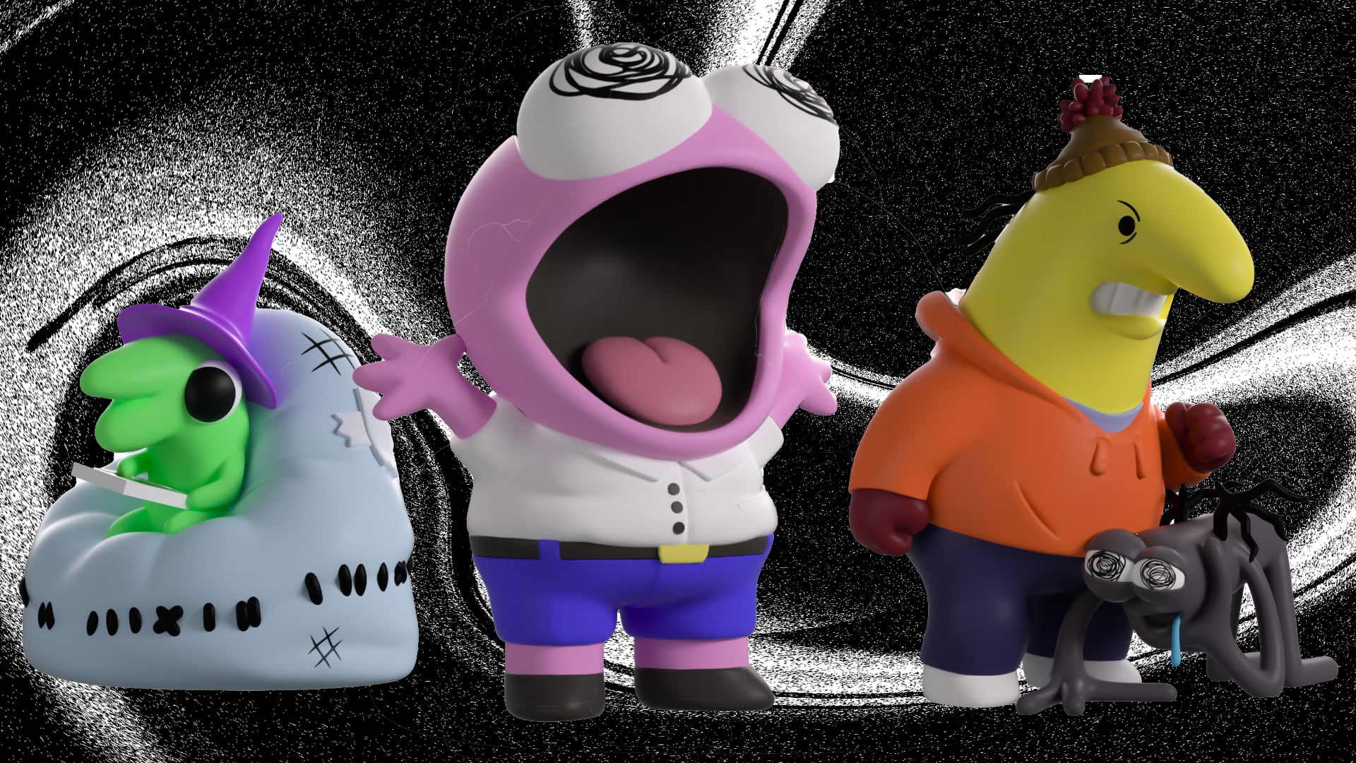 Youtooz Smiling Friends Vinyl Figure Reseller