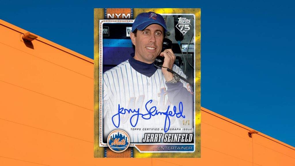 Topps 2026 Baseball Jerry Seinfeld Auto