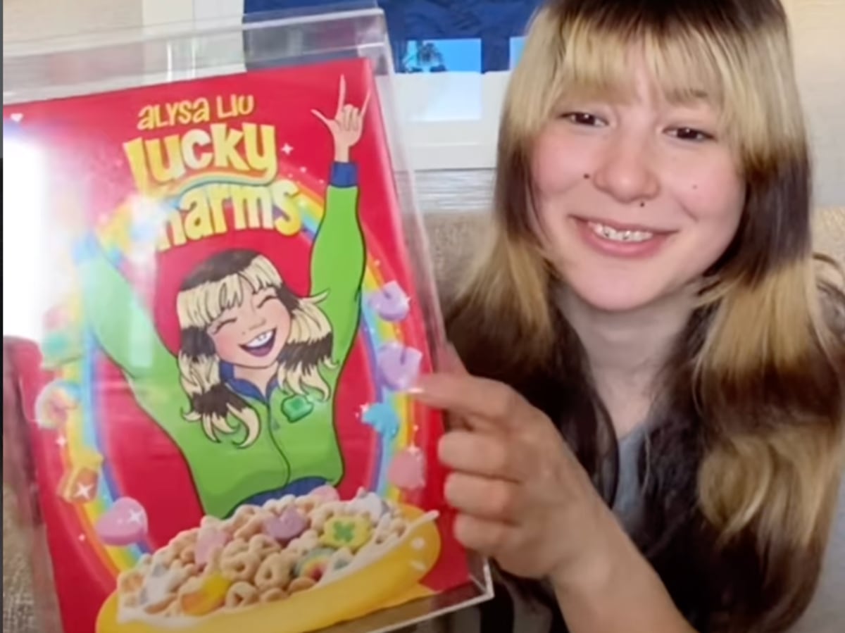 Alysa Liu Lucky Charms Instagram Giveaway