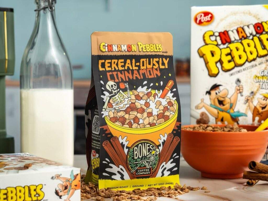 Bones Coffee Cereal Milk Cinammon Pebbles