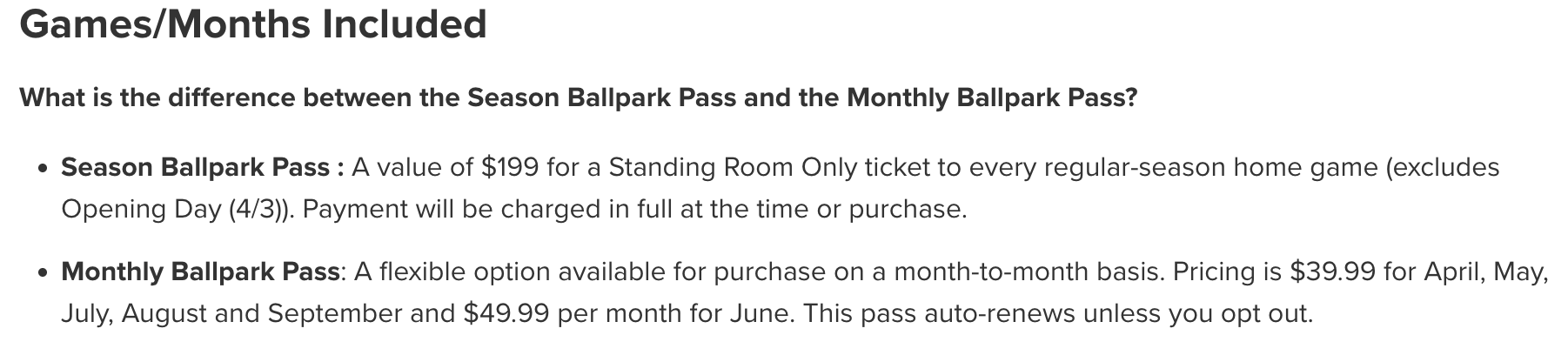 2026 Rockies Ballpark Pass FAQ