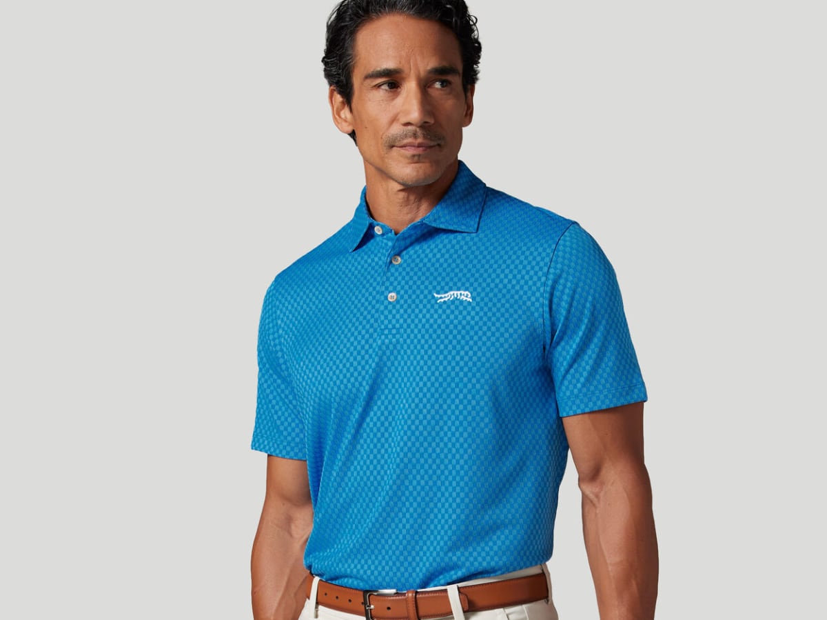 Sun Day Red Cosmic Blue Polo