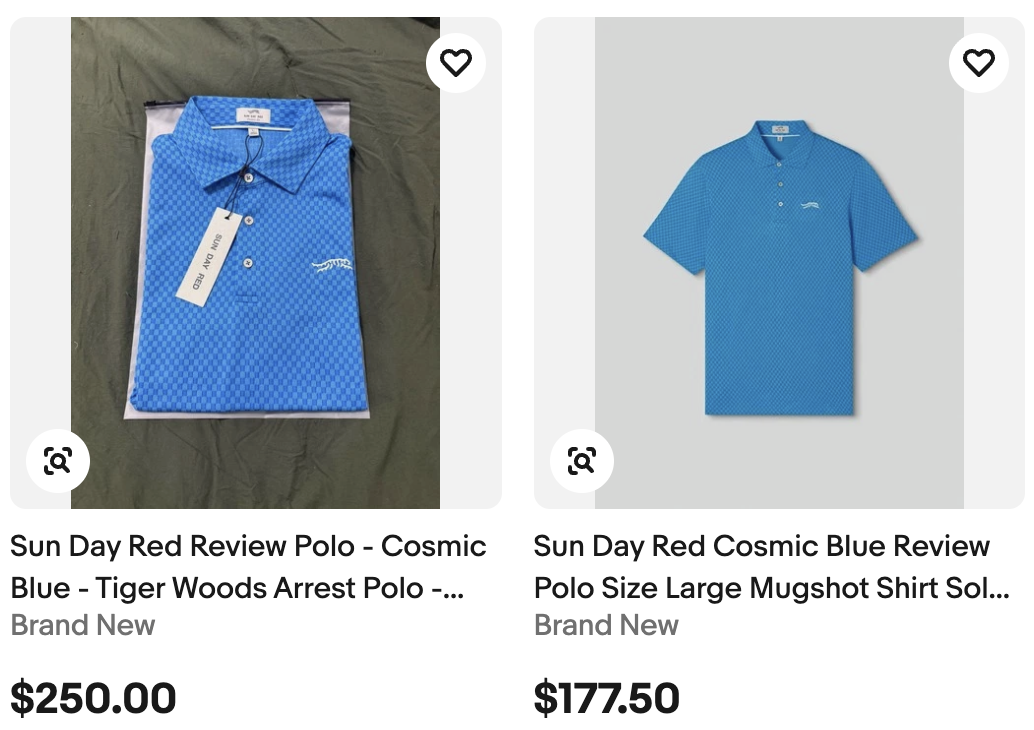 Tiger Woods Cosmic Blue for Sale