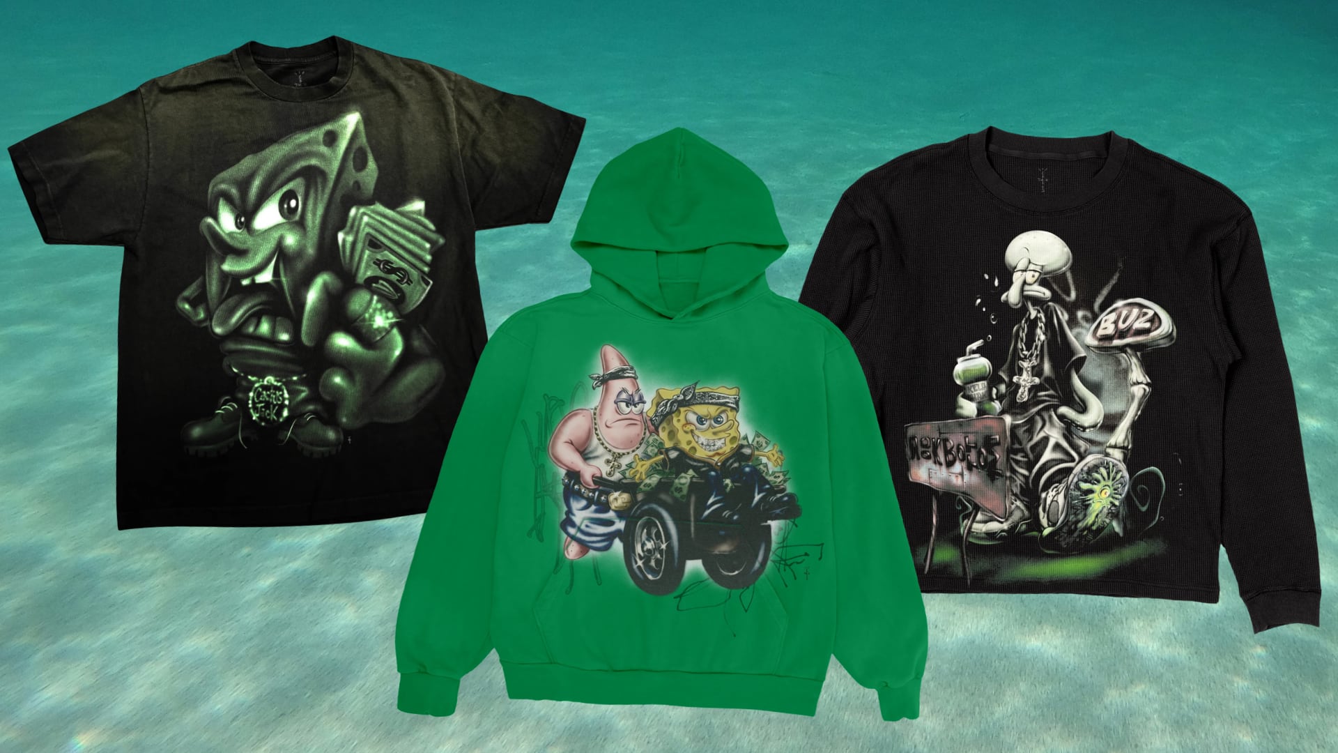 Travis Scott Cactus Jack SpongeBob Reseller