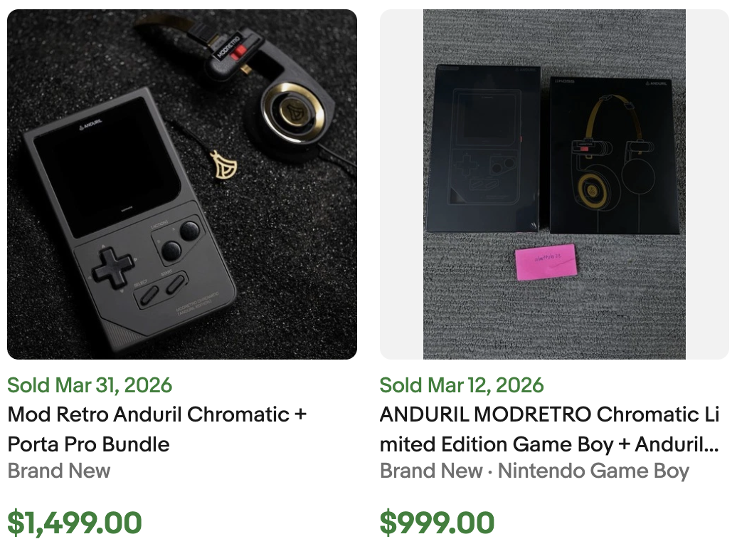 ModRetro Chromatic Anduril Bundle for Sale