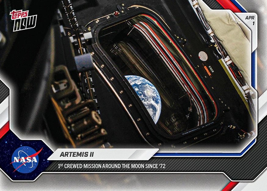 Topps Now Artemis 2 Card Collector