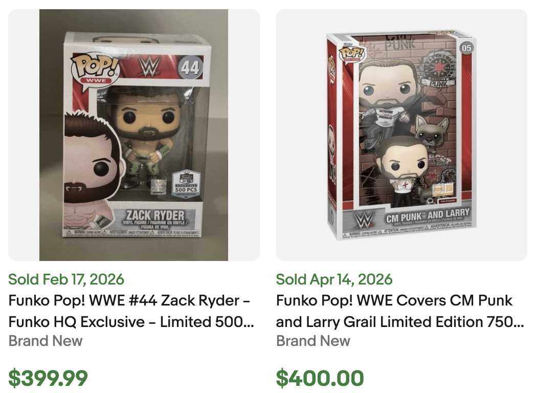 Funko Pop CM Punk for Sale