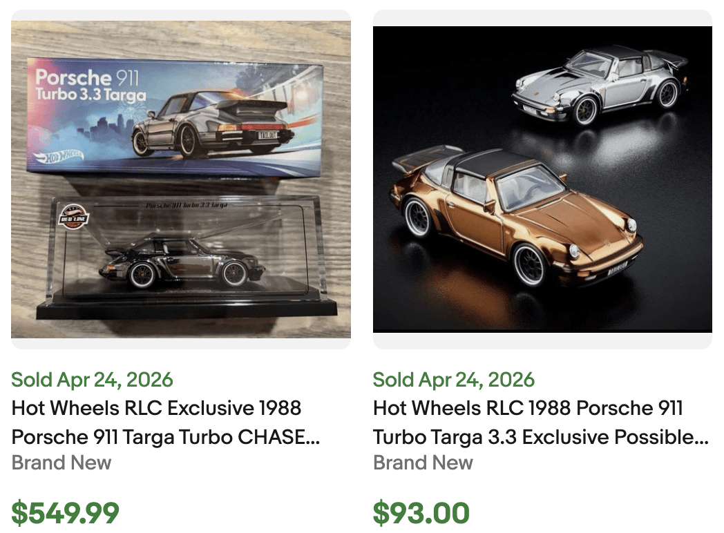 Hot Wheels 911 Targa for Sale