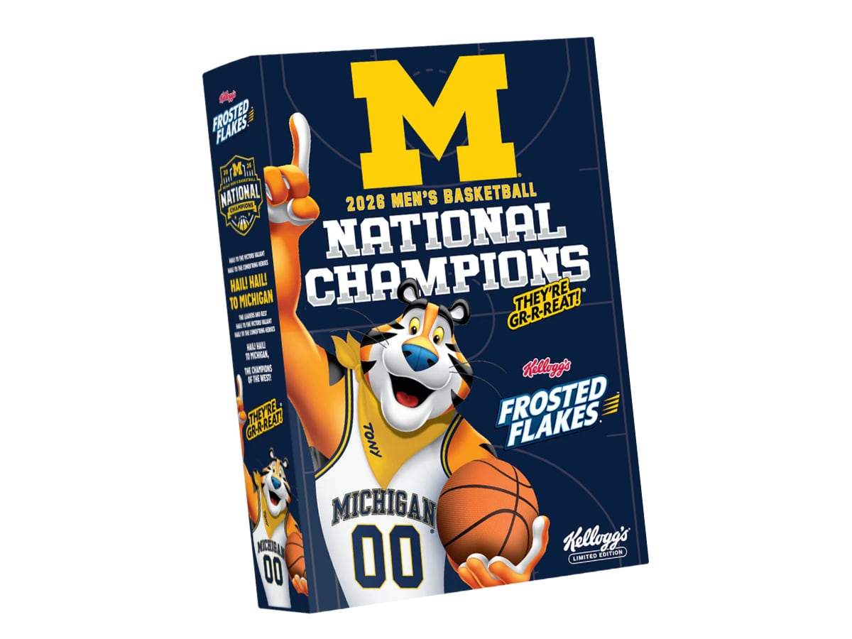 2026 NCAA Basketball Kelloggs Cornflakes