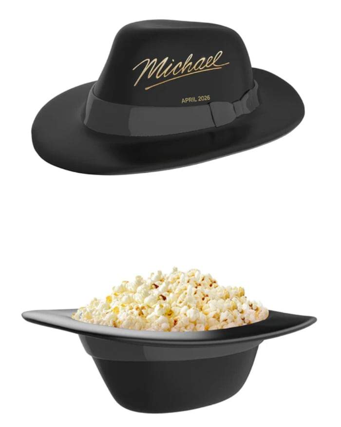 Michael Jackson Biopic Cinemark Popcorn Bucket